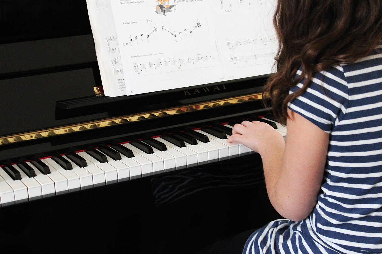 Learning the piano
